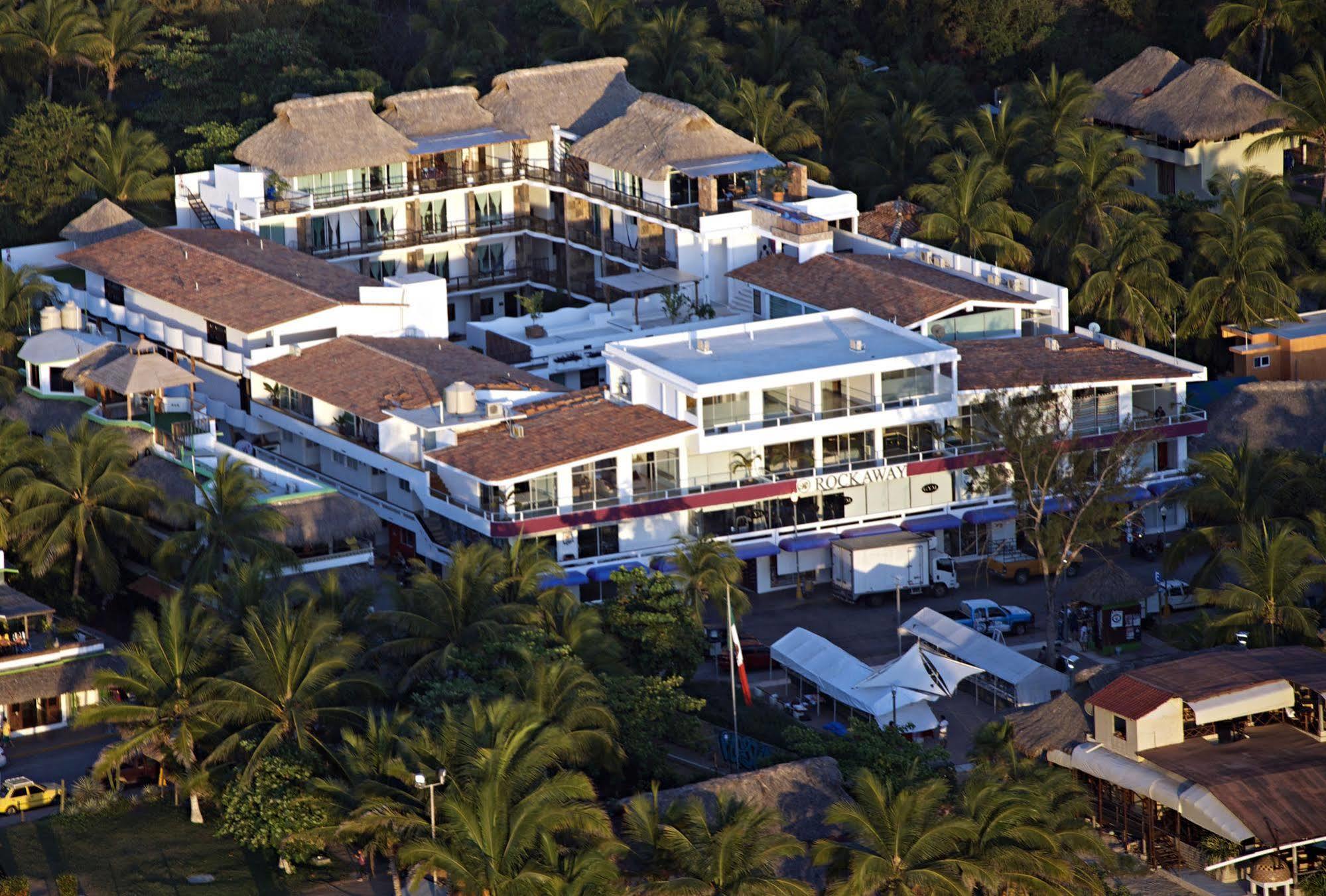 Hotel Rockaway Puerto Escondido  Buitenkant foto
