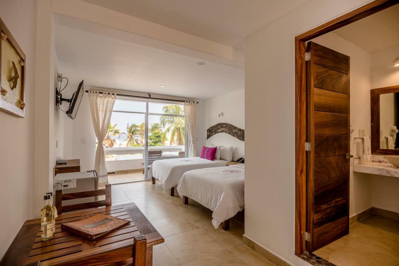 Hotel Rockaway Puerto Escondido  Buitenkant foto
