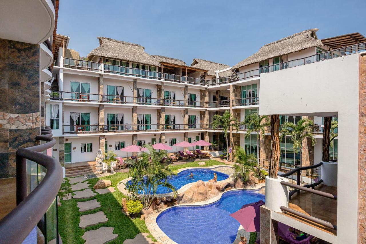 Hotel Rockaway Puerto Escondido  Buitenkant foto